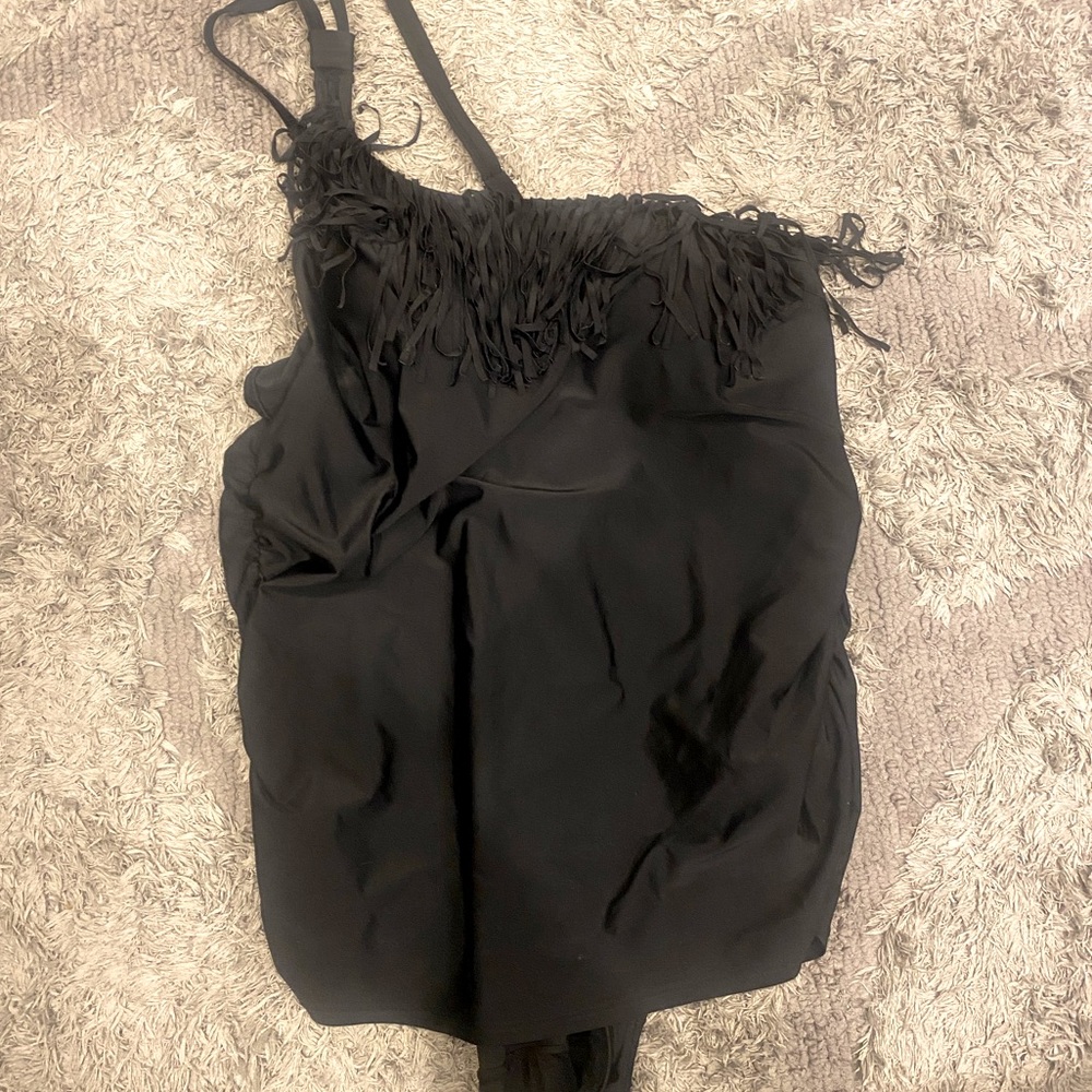 Black swim by cacique swim suit size 20